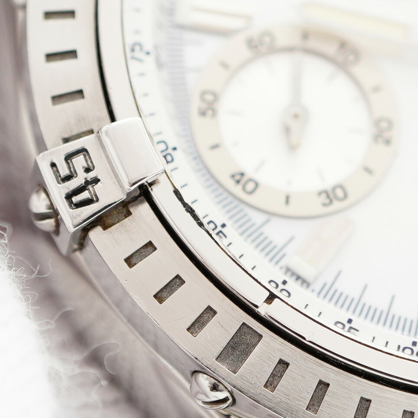 Breitling Chronomat A13352 White Dial