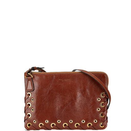 Marc Jacobs Crossbody Shoulder Bag In Brown Leather