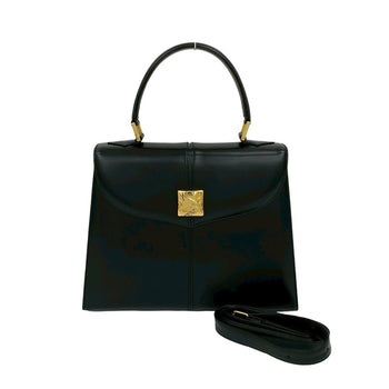 Yves Saint Laurent Ysl Logo Hardware Leather 2-Way Handbag/Shoulder Bag