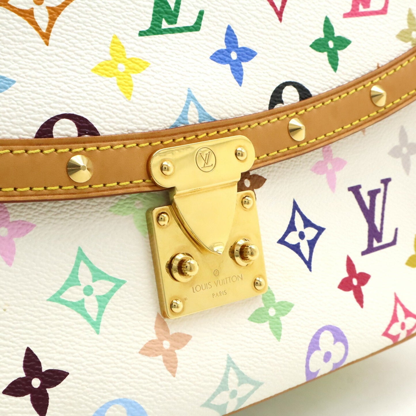 Louis Vuitton Louis Vuitton Monogram Multicolor Sologne Shoulder Bag Blanc White M92661
