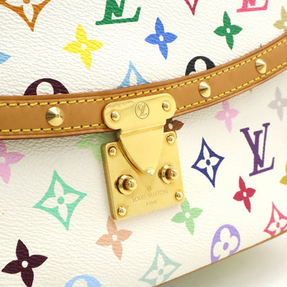 Louis Vuitton Louis Vuitton Monogram Multicolor Sologne Shoulder Bag Blanc White M92661