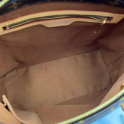 Louis Vuitton Cabas Piano Tote Bag M51148 Monogram Canvas Brown