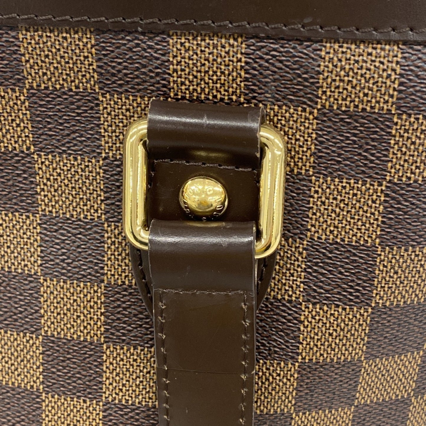 Louis Vuitton Damier Hampstead Pm Tote Bag N51205 Ebene