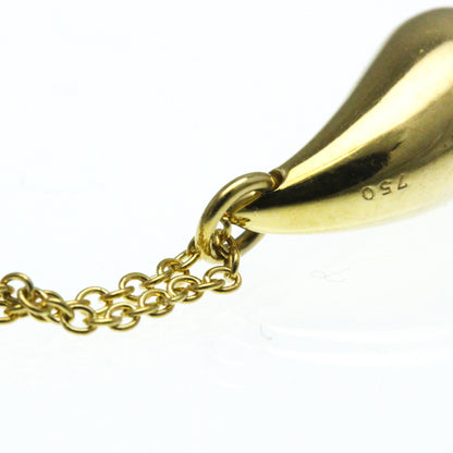 Tiffany Teardrop Necklace Yellow Gold (18K) No Stone Women