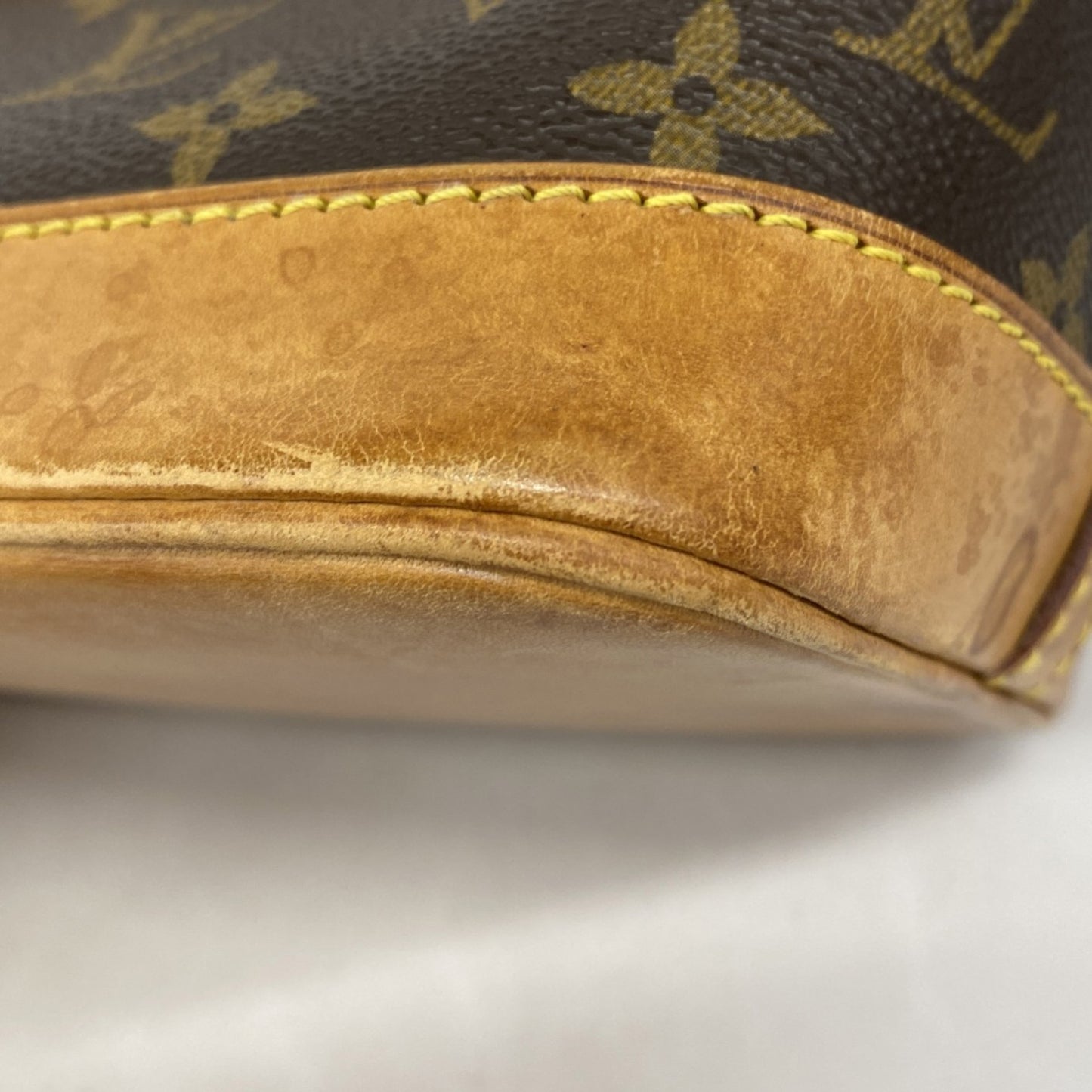 Louis Vuitton Monogram Alma Handbag M51130 Brown