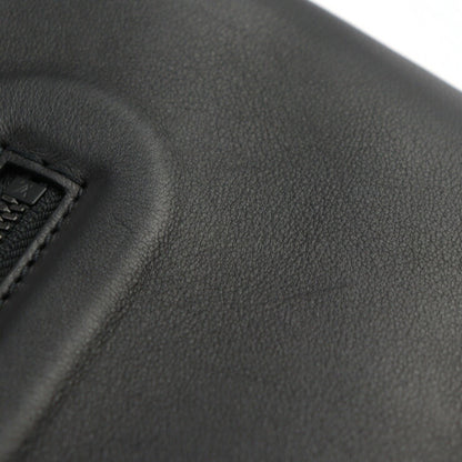 Louis Vuitton Louis Vuitton Pochette Cosmos Dark Infinity Second Bag M63268 Leather Black Clutch