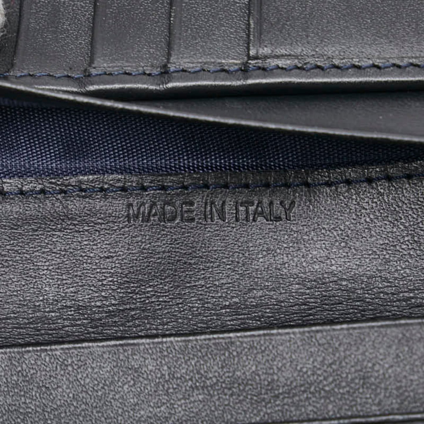 Burberry Check Long Wallet In Black