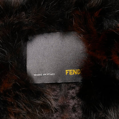 Fendi Scarf Brown Fur