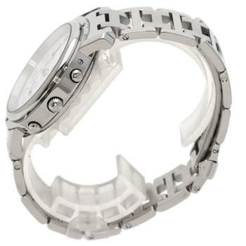 Herms Cl1.910 Clipper Chronograph Watch In Stainless Steel/Ss