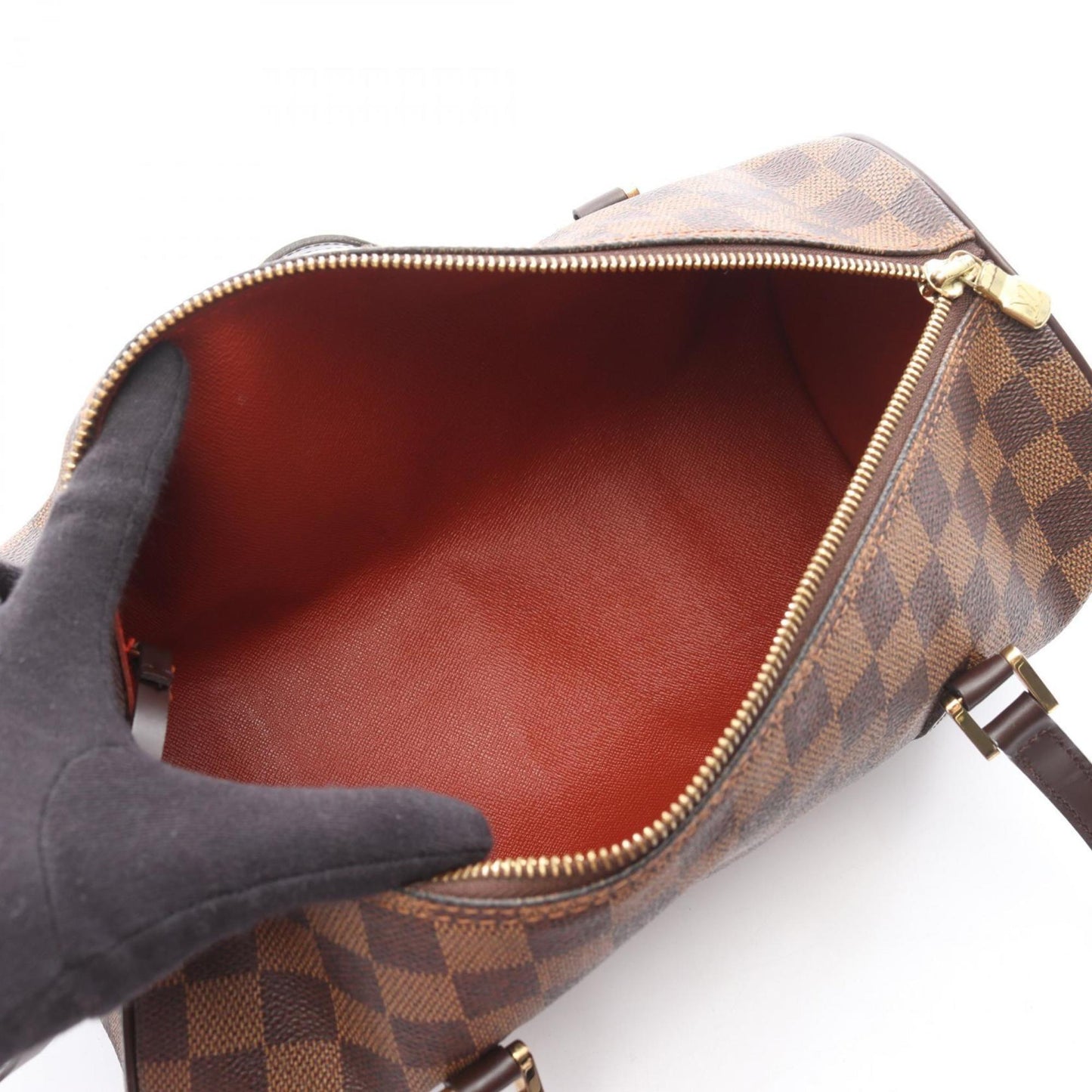 Louis Vuitton Papillon 30 Damier Ebene Handbag