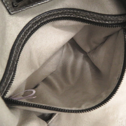 Jimmy Choo Leather Silver Shoulder Bag 0639 Jimmy Choo