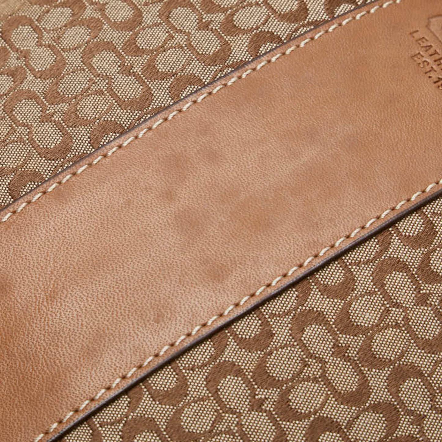 Coach Mini Signature Crossbody Shoulder Bag In Beige