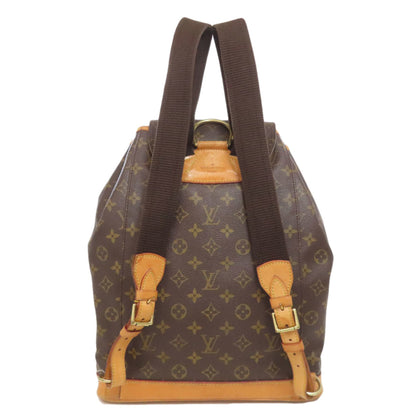 Louis Vuitton M51135 Montsouris Gm Backpack/Daypack Monogram Canvas