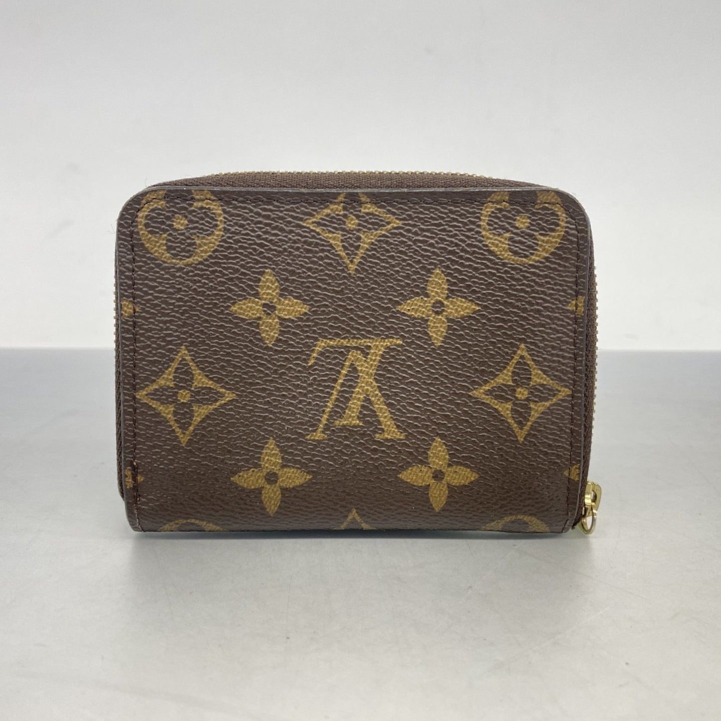 Louis Vuitton Monogram Zippy Coin Purse M60067 Brown