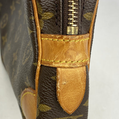 Louis Vuitton Monogram Marly Dragonne Pm Clutch Bag M51827 Brown