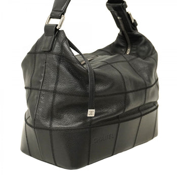 Chanel Chocobar Leather Shoulder Bag