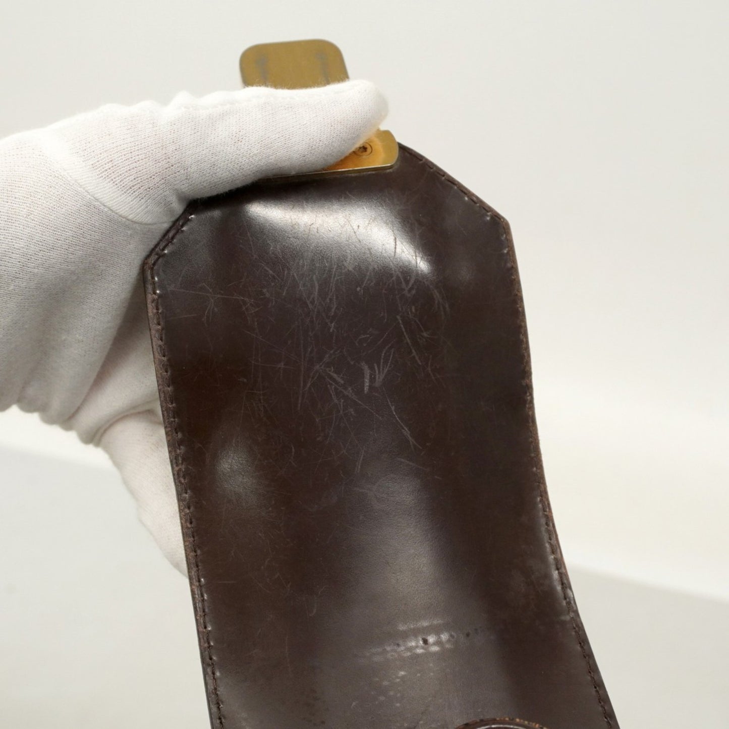 Louis Vuitton Damier Grit Handbag N48108 Ebene