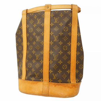 Louis Vuitton Monogram Randonne Pm Shoulder Bag M42243 Brown