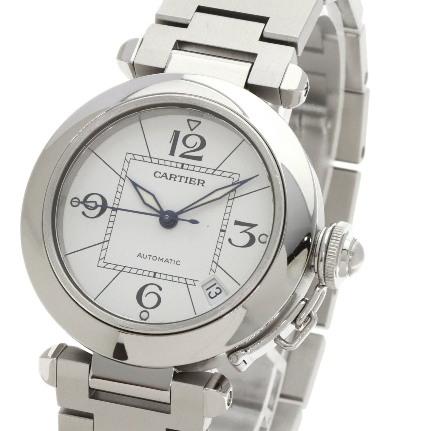 Cartier W31074M7 Pasha C Watch In Stainless Steel/Ss