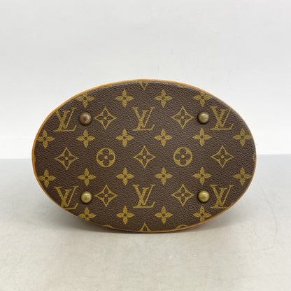 Louis Vuitton Monogram Bucket Pm Tote Bag M42238 Brown