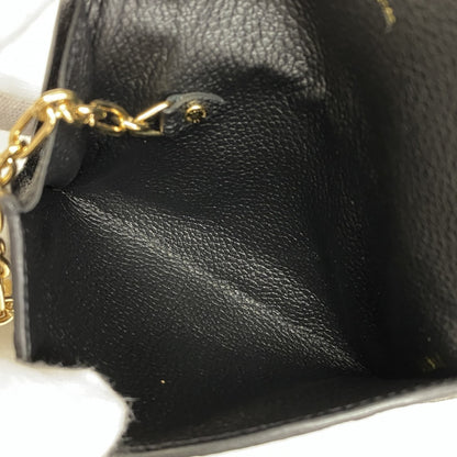 Louis Vuitton Monogram Empreinte Pochette Cle Wallet/Coin Case M60633 Noir