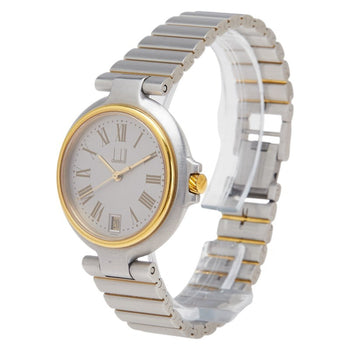Dunhill Millennium Quartz Watch With Silver Dial And Stainless Steel