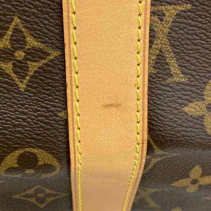 Louis Vuitton Monogram Keepall 55 Boston Bag M41424 Brown