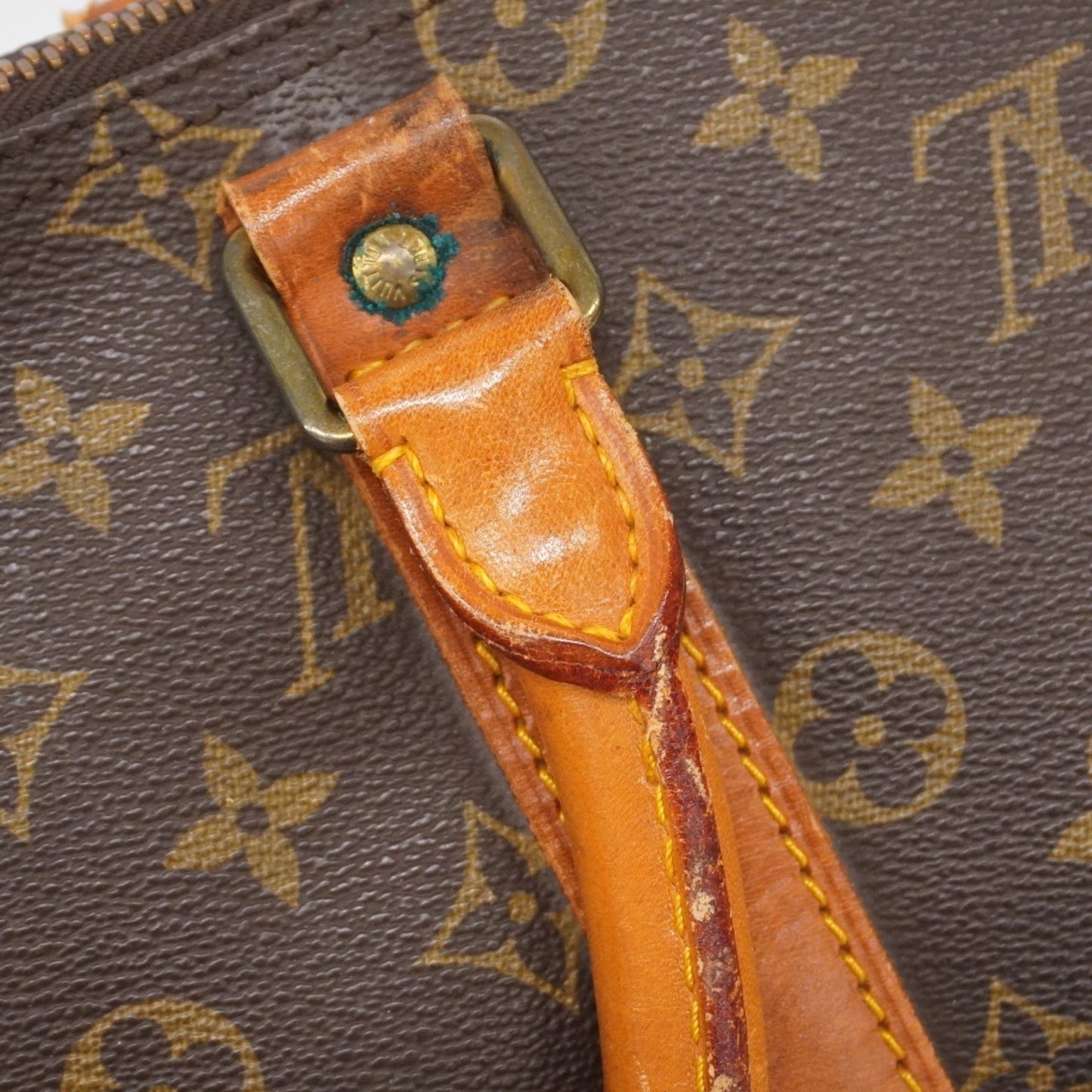 Louis Vuitton Monogram Keepall 45 Boston Bag M41428 Brown