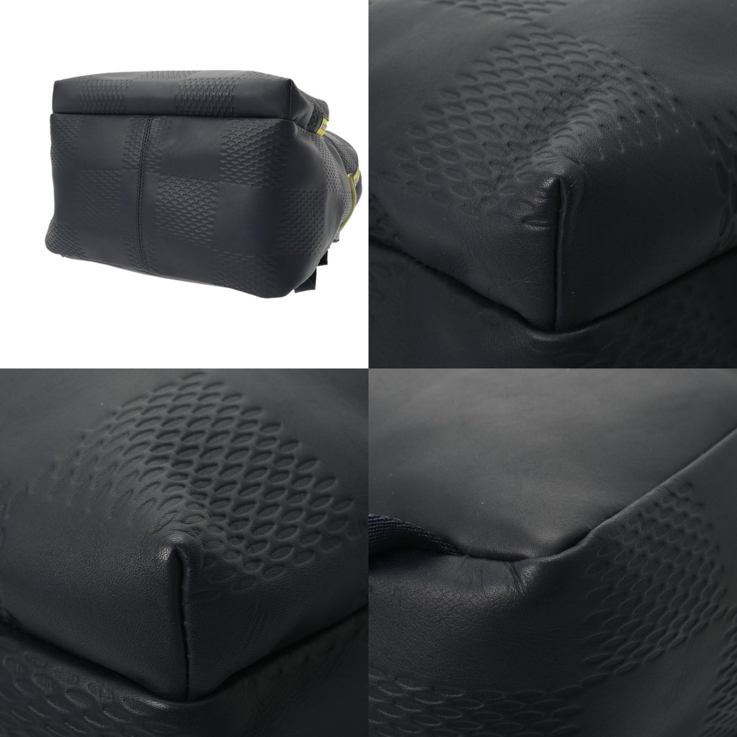 Louis Vuitton Damier Infini Apollo Backpack In Asphalt Blue