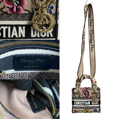 Christian Dior Lady Dee-Lite Mini Logo 2-Way Shoulder Bag