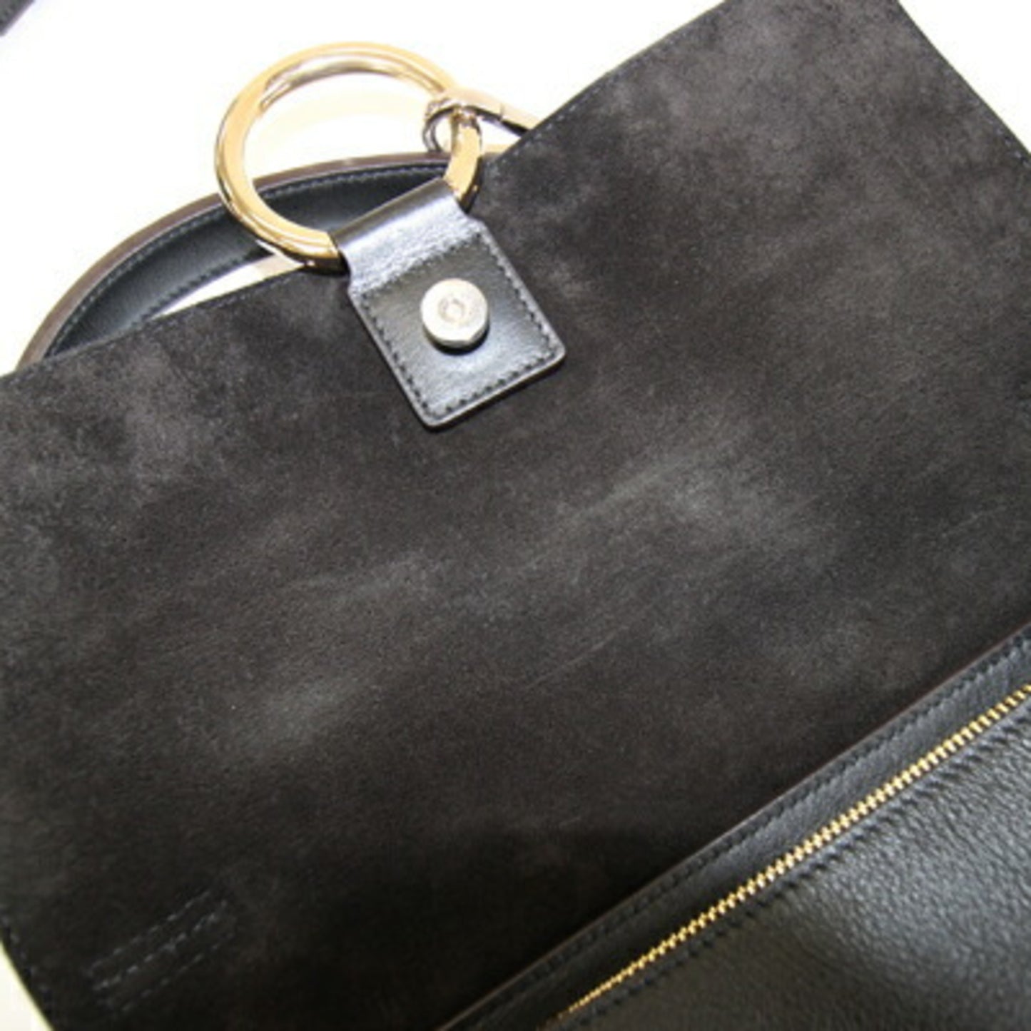 Chlo Chloe Faye Day Handbag Chc17Ws322 Black Leather Shoulder Bag With One Handle And Chain