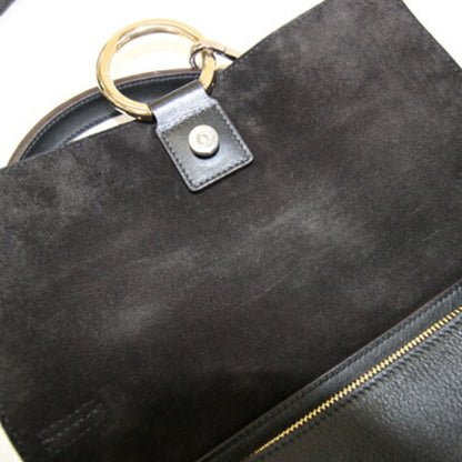 Chlo Chloe Faye Day Handbag Chc17Ws322 Black Leather Shoulder Bag With One Handle And Chain