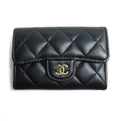 Chanel Matelasse Lambskin Classic Card Case