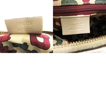 Gucci Guccissima Abby 190525 Leather Ivory Shoulder Bag 0189 Gucci