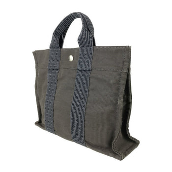 Hermes Hermes Tote Bag Air Line Pm Grey Canvas
