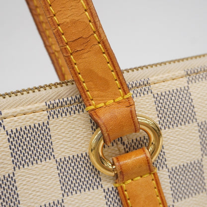 Louis Vuitton Damier Azur Totally Pm Tote Bag N51262 White