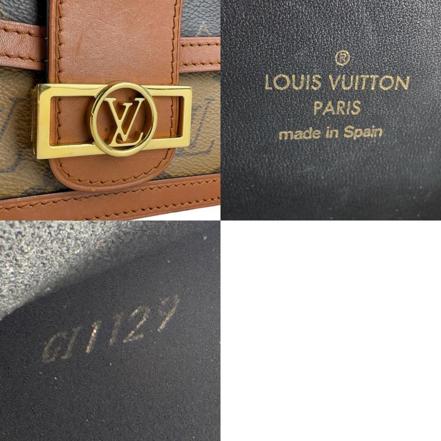Louis Vuitton Monogram Reverse Dauphine Waist Bag/Body Bag For Men And Women