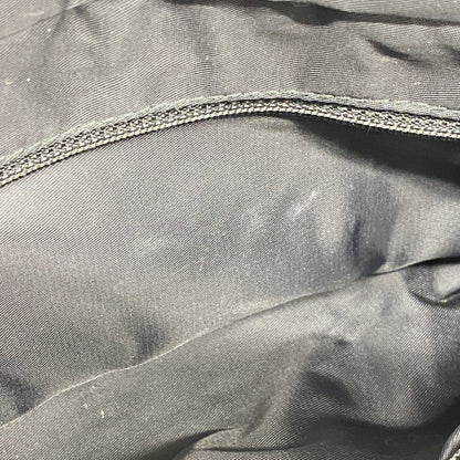 Chanel New Travel Nylon Handbag In Black Champagne