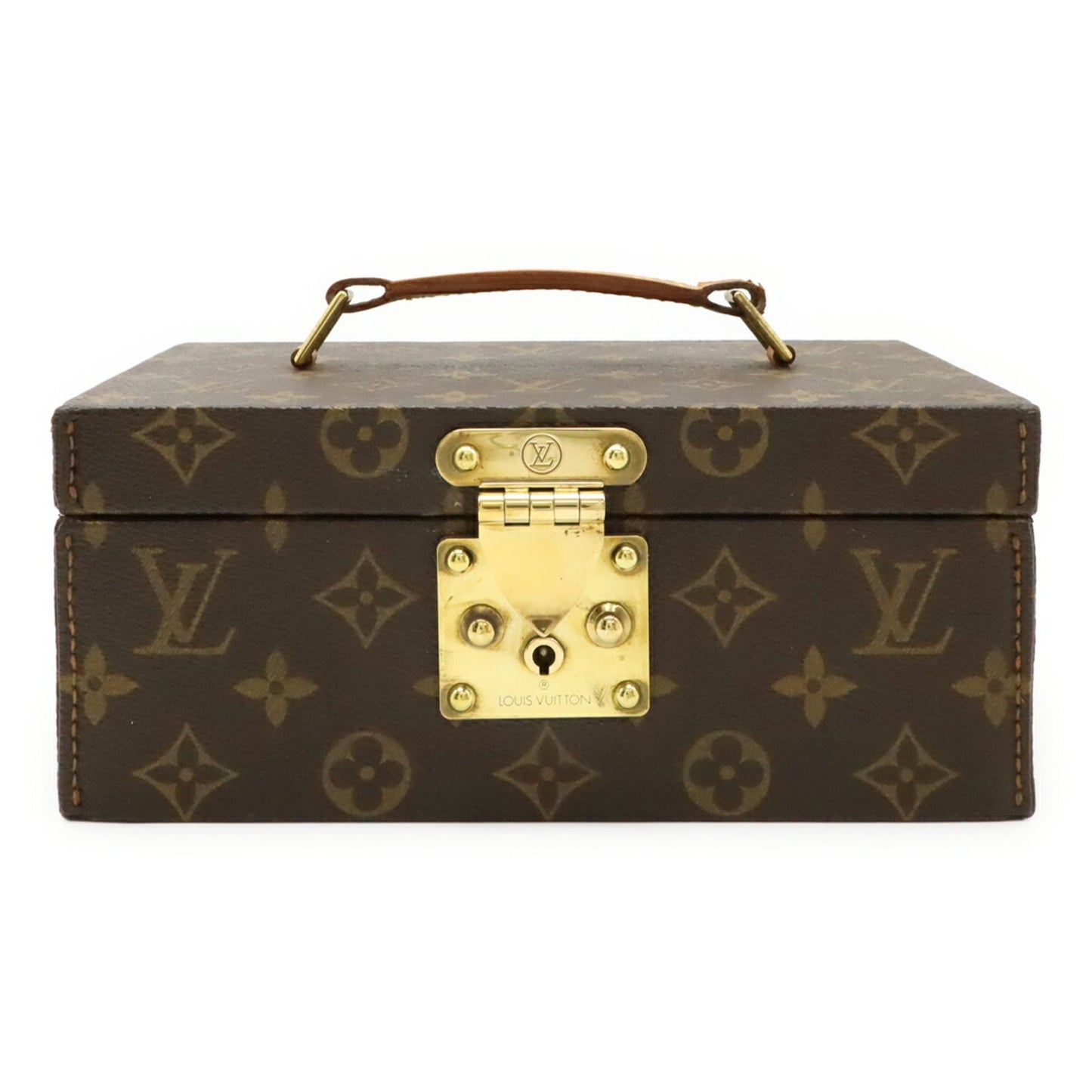 Louis Vuitton Monogram Boite Tou Case Makeup Box Hard Trunk M47236