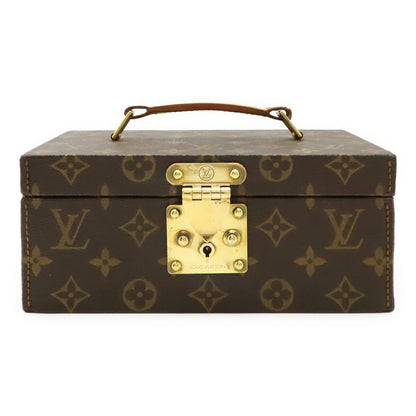 Louis Vuitton Monogram Boite Tou Case Makeup Box Hard Trunk M47236