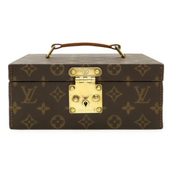 Louis Vuitton Monogram Boite Tou Case Makeup Box Hard Trunk M47236