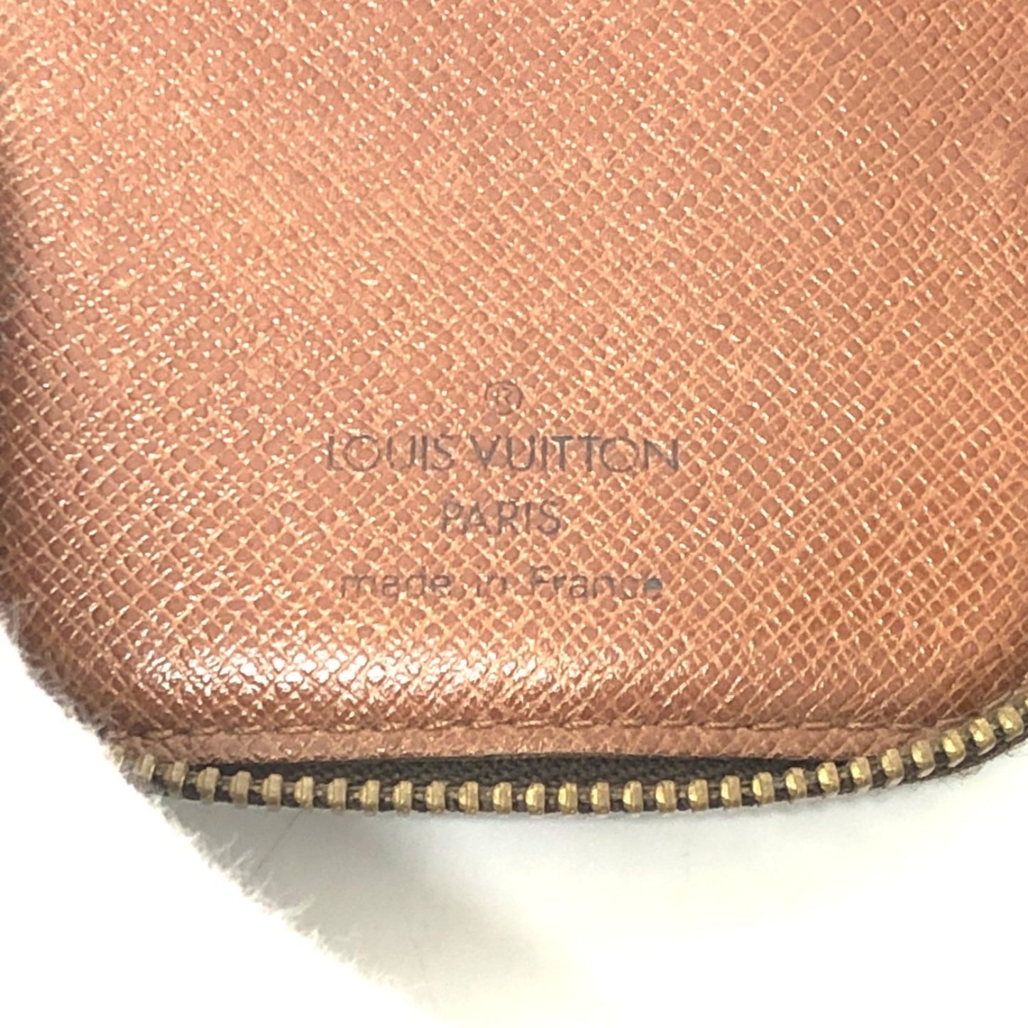 Louis Vuitton M62610 Monogram Canvas Pochette 6 Cls Round 6-Key Case In Brown