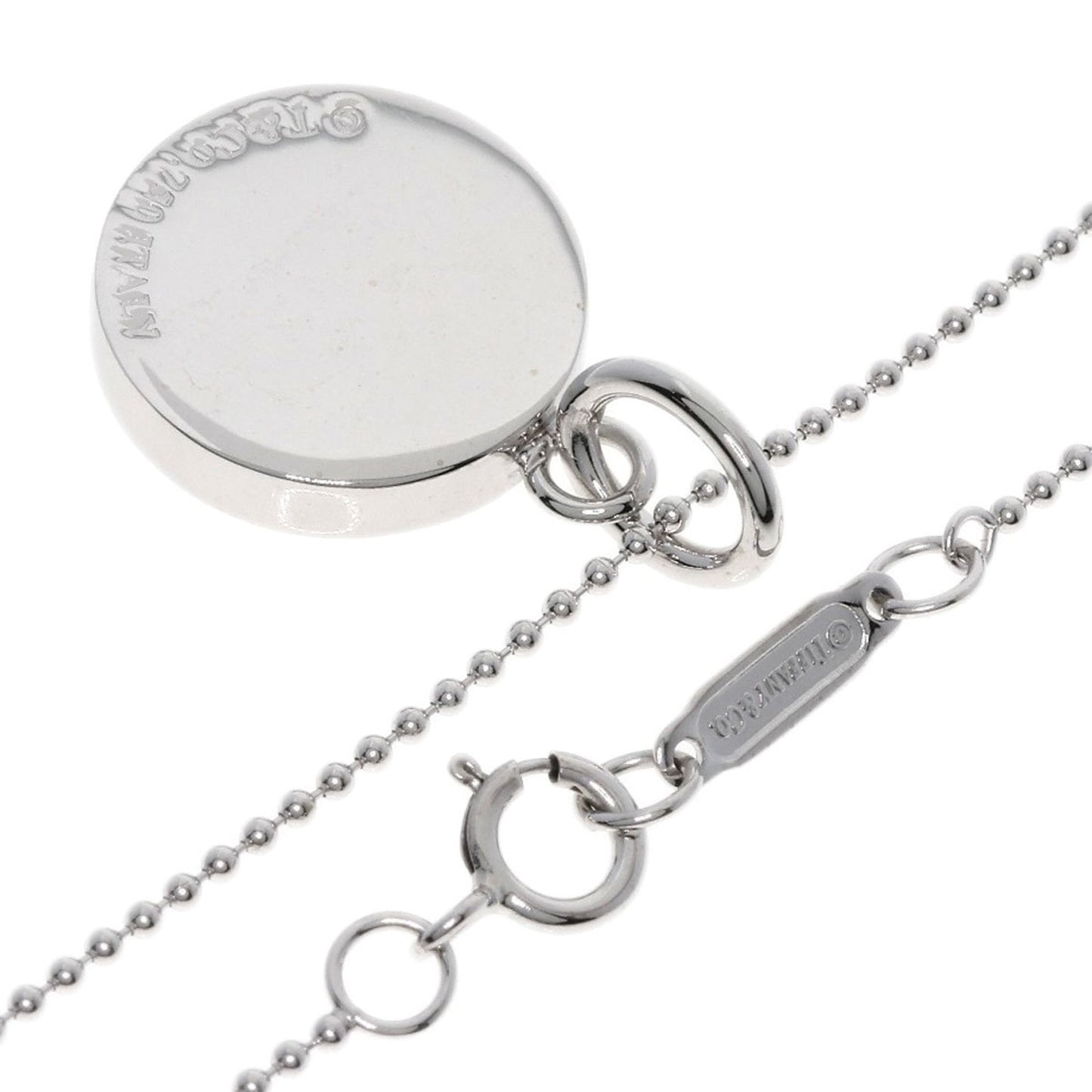 Tiffany & Co. 1837 Circle 7-Piece Diamond Necklace In 18K White Gold