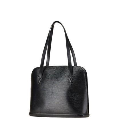 Louis Vuitton Epi Lussac One-Shoulder Bag Tote M52282 Noir Black Leather