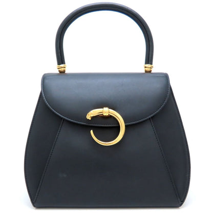 Cartier Cartier Panthere Handbag In Black Calfskin