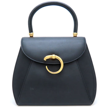 Cartier Cartier Panthere Handbag In Black Calfskin