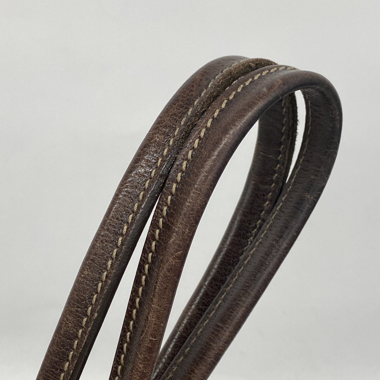 Gucci Gg Canvas Sherry Line Tote Bag 163805 Brown Champagne