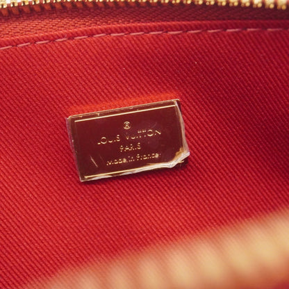 Louis Vuitton Vernis Monogram Alma Bb Handbag M52498 Scarlet 2-Way Bag