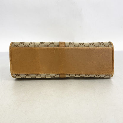 Gucci Gg Canvas Jackie Handbag 01719 Brown