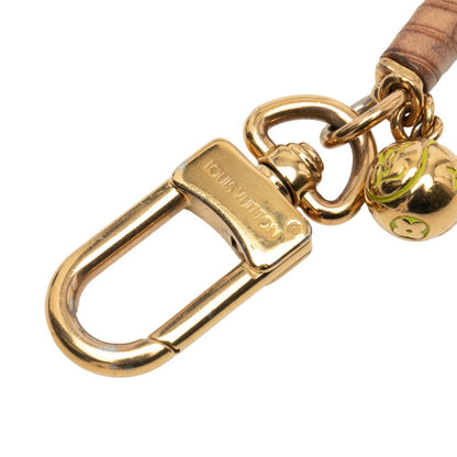 Louis Vuitton Bijoux Sac Lv Saab Keychain Key Ring M00839 Gold